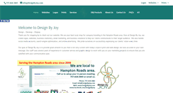 Desktop Screenshot of designbyjoy.com